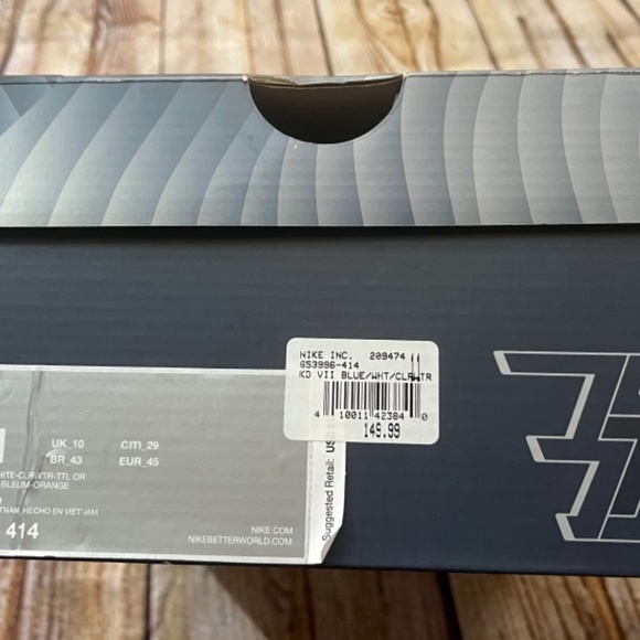Kd 7 Blue lacquer/white- clearwater main image 7